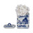 Stoneware Ceramic Chinoiserie Decorative Container with Lid