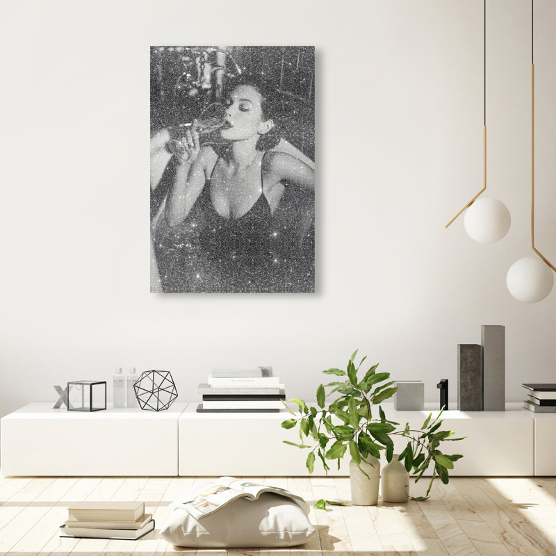Darkened Glow Print by Oliver Gal, 24"H x 16"W, Gallery Wrapped