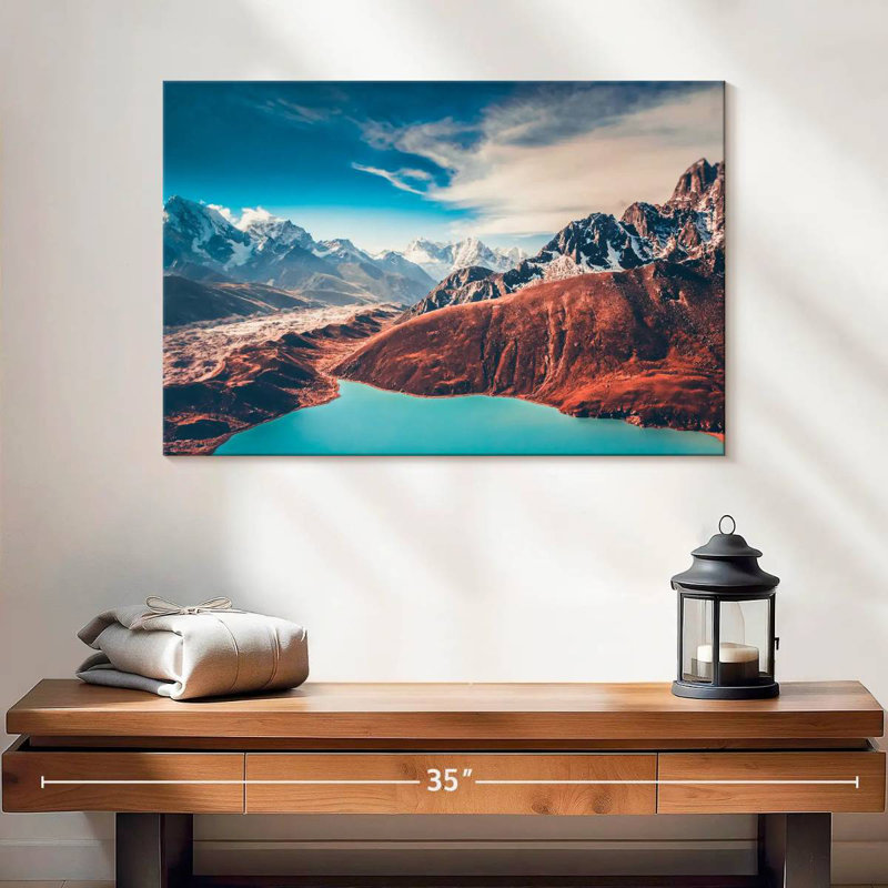 Pop rétro Alvord Himalaya, H 16 po x l 24 po