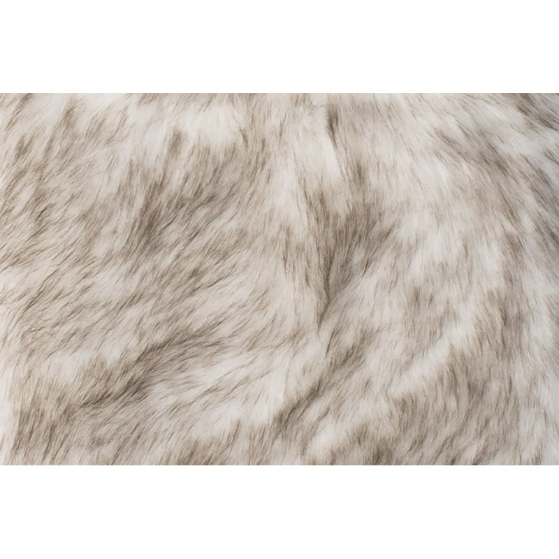 Laredo Home Decor Laredo Faux Sheepskin Seatpad 17"X17", Gradient Chocolate