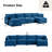 Redenius 6-Piece 148'' Upholstered U-Shape Sectional-485682343
