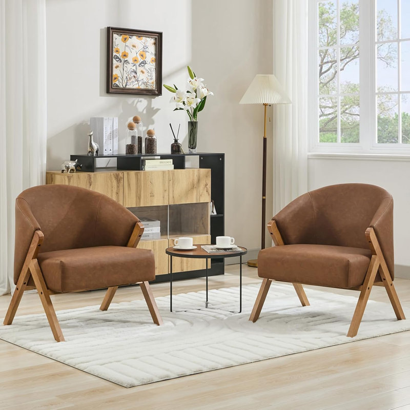 Chaise d'appoint Mid Century