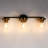 Atsuhisa Large 3-Light Modern Dimmable Vanity Light with Clear Glass Shade