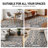 Hegwood Moroccan Dark Gray/Beige/Ivory Area Rug-1860636103