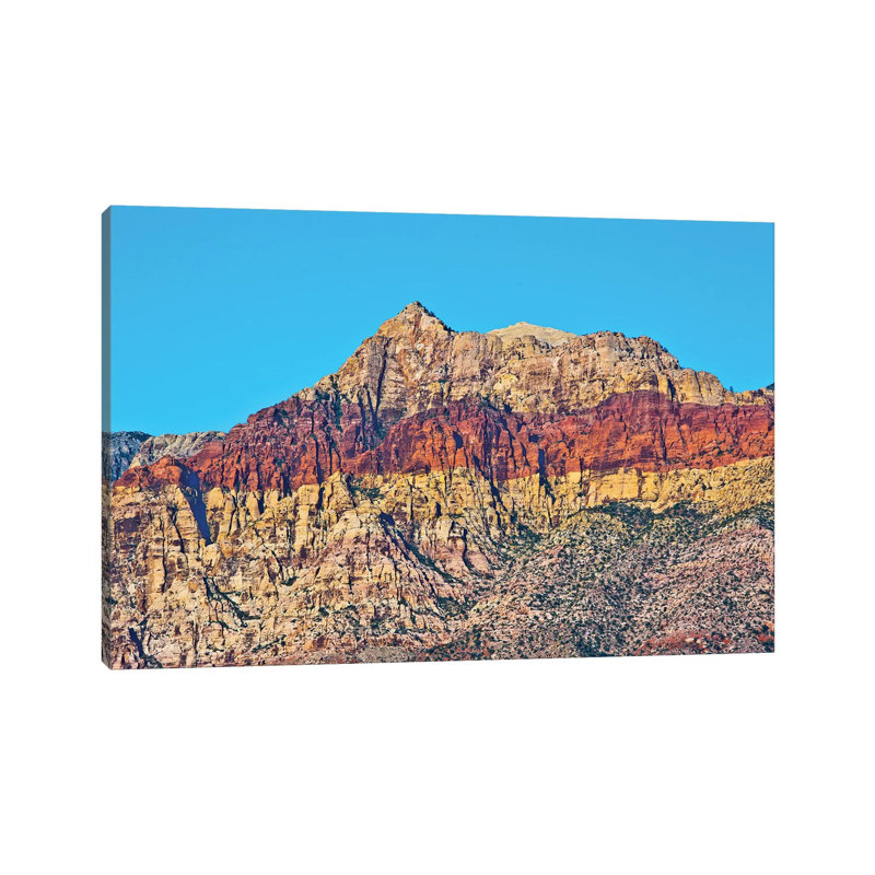 Red Rock Canyon National Conservation Area, Nevada, USA 1 Piece Wrapped Canvas Wall Art, 66.04 cm H x 45.72 cm W x 1.91 cm D