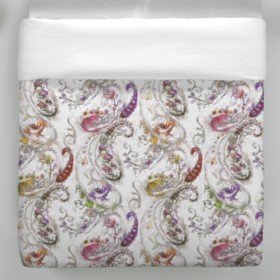 Traditional Paisley Duvet Cover