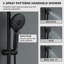 Système de douche complet à pression équilibrée (contrôle de la température seulement) avec valve brute-93762624