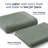 Waffle Bath Towel Set – 6-Piece 100% Natural Cotton Quick-Drying, Absorbent, Modern Style-1959619418