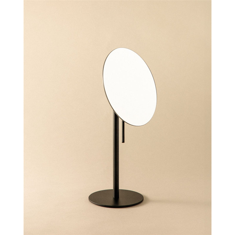 Curits Concave Mirror, Matte Black