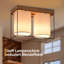 Avrit Linen Flush Mount