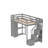 Gerld Kids Twin Loft Bed with Drawers-1775881856