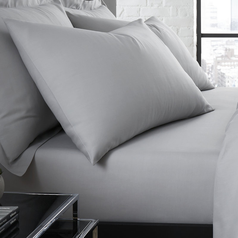 Almondsbury Pillowcases, Silver