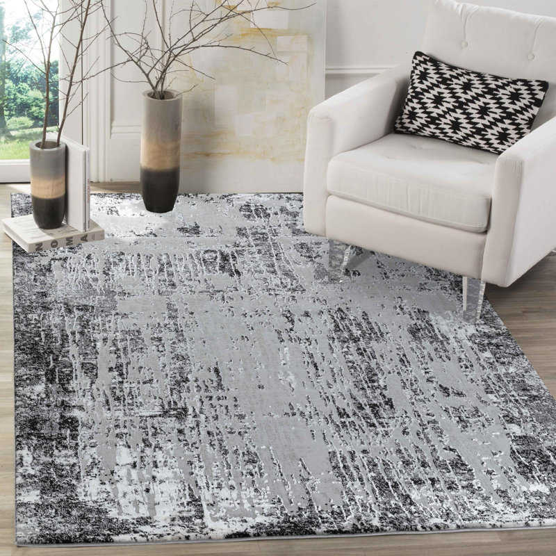 Forysthe Abstract Area Rug, Rectangle 120 x 170cm