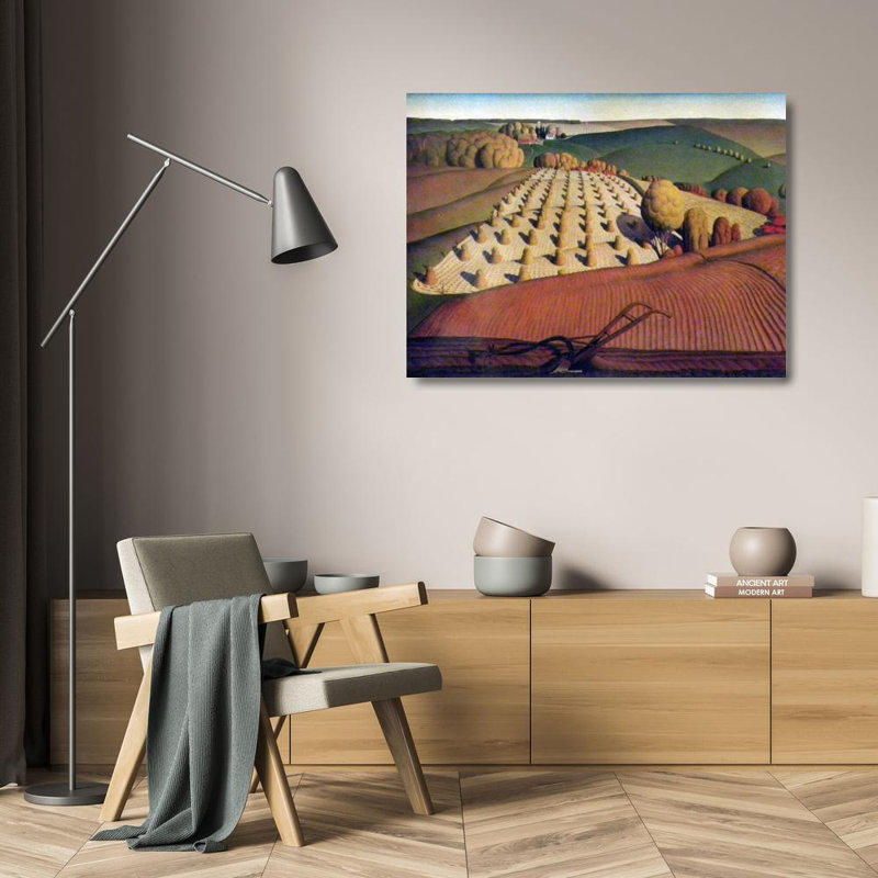 Automne labourant, 1931, H 18 po x l 24 po