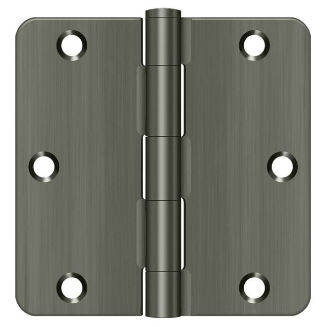 3.5" H x 3.5" W Butt Bearing Single Door Hinge Deltana 