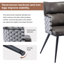 Chaise rembourrée avec accoudoirs Weaving Design-986535190