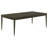 Ash Brown Extension Leaf Dining Table