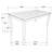 Wood Rectangular Dining Set-622171136