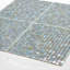 Skosh 0.6" x 0.6" Glass Grid Mosaic Wall & Floor Tile