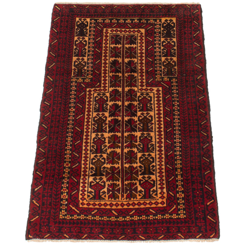 Dequita Wool Oriental Indoor Rug