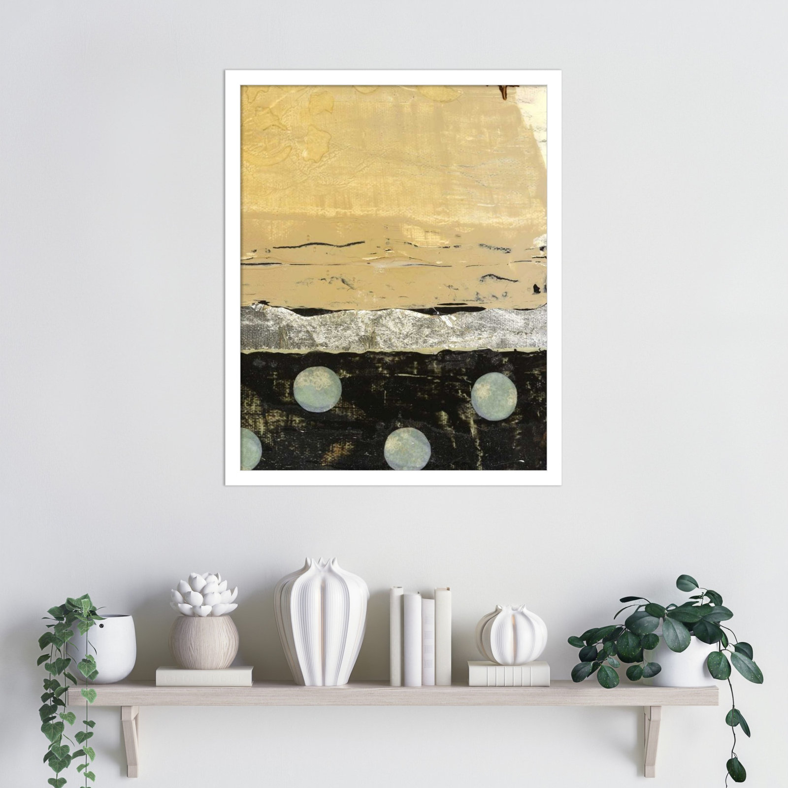 Dirty Weather II Print by Natalie Avondet, 21" H x 17" W, White