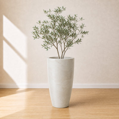 ECOBO Eco-Friendly Round Pot Planter, VicenzaIndoor/Outdoor use,Four Season Use