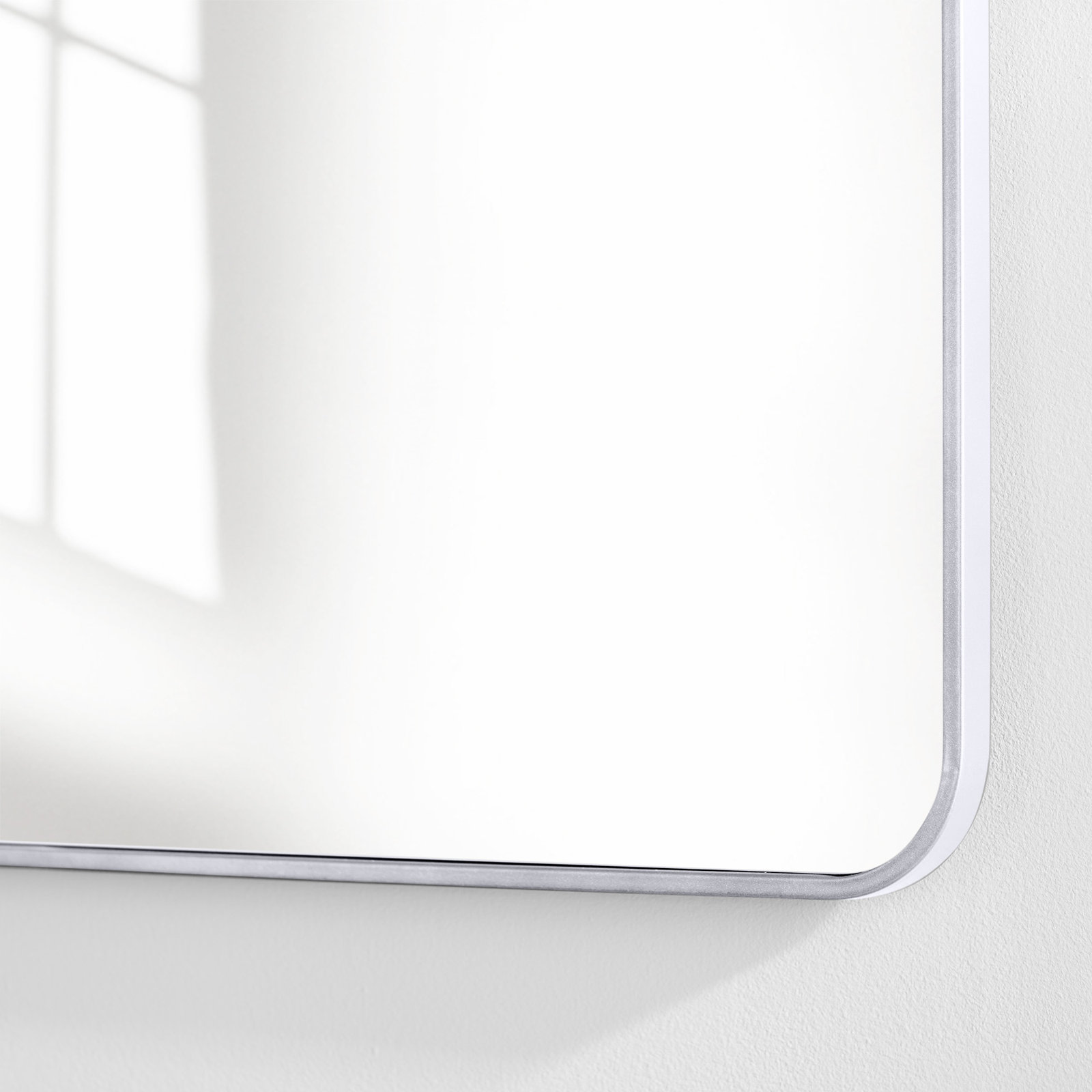 Sabine Accent Mirror, Silver, 42" x 28"
