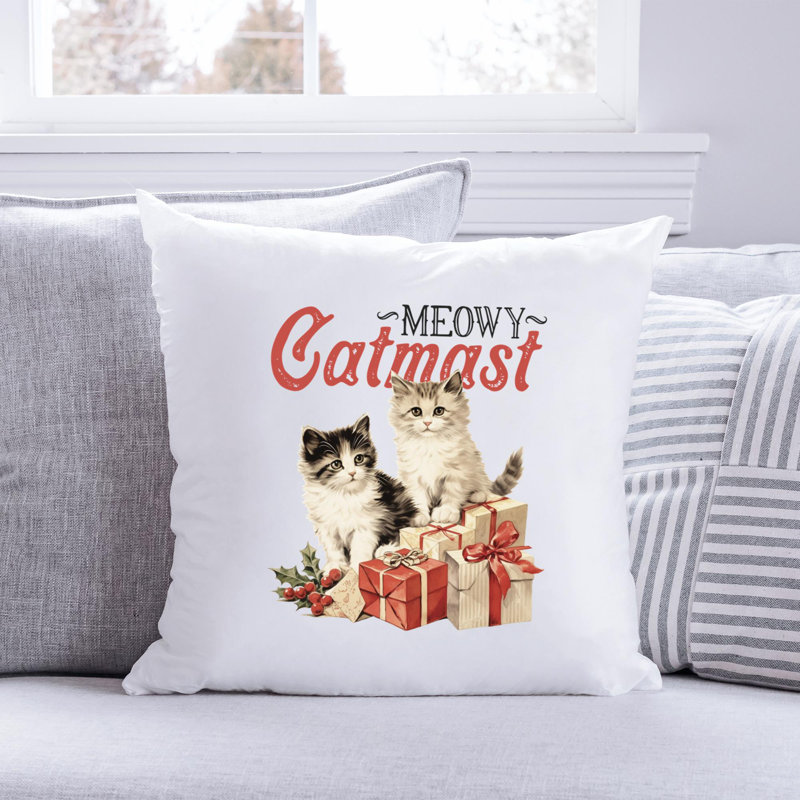 Christmas_30 Reversible Throw Pillow, 16" x 16"