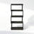 Ebern Designs Daum 5-Tier S-Shaped Bookcase, Bookshelf, Espresso-1672170159
