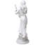 Statue femme avec harpe