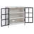 Bennett 2 - Door Rectangle Accent Cabinet-1161787477
