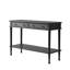Console moderne à 2 tiroirs avec tablette inférieure ouverte 47,25 po Segunda-1828455071-1828455067-1828455068