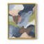 Soft Indigo Atmosphere II Framed Print - Solid Wood