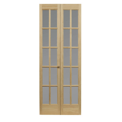 Frosted Glass Classic French Bi-fold Door
