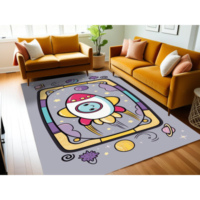 Tapis lavable Trinx Space Planets Astronauts