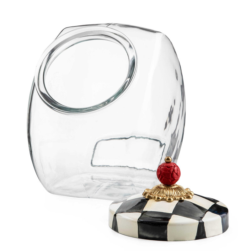 Courtly Check® Cookie Jar with Lid