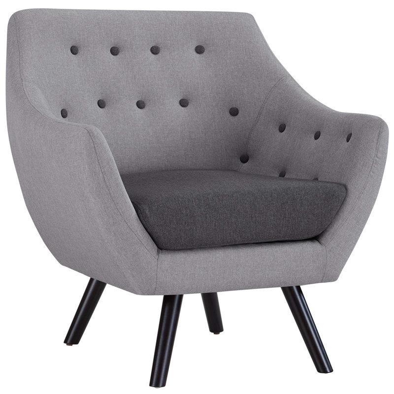 Fauteuil Allegory par Modway, Gris clair