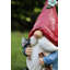  14in Garden Gnome Chopping Wood