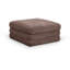 Repose-pieds modulaire en tissu chenille Vredenburgh-112273069