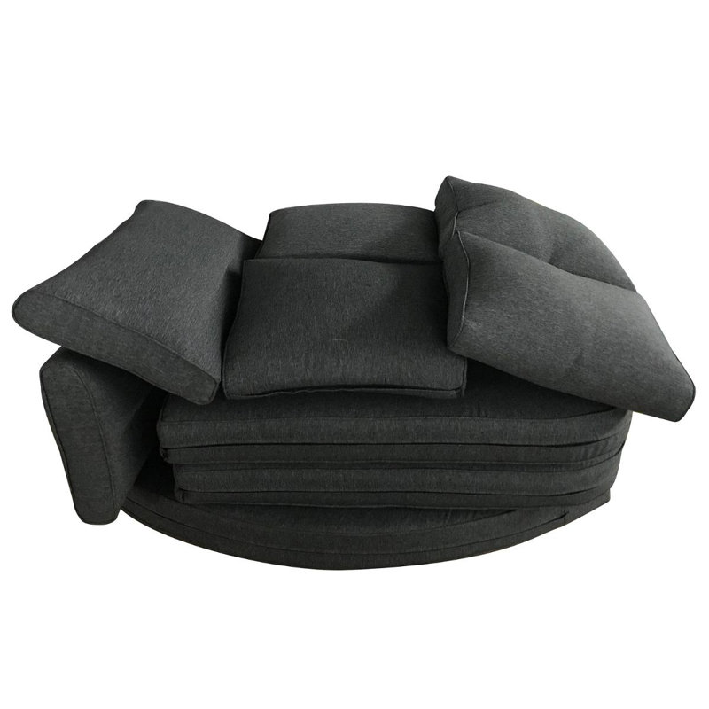 Bestla 9 Piece Garden Seat/Back Cushion Set, Grey