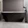 67'' Acrylic Freestanding Bathtub With Unique Diamond Pattern Design Chrome Overflow And Pop-up Drain