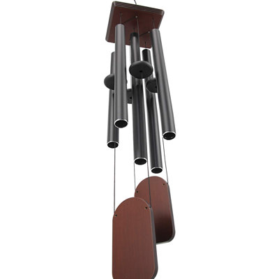 Grand carillon extérieur de 48 pouces avec 5 tubes en aluminium épais et mélodie apaisante