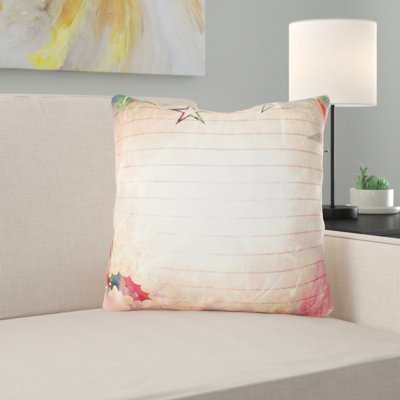 Outdoor Reversible Throw Pillow