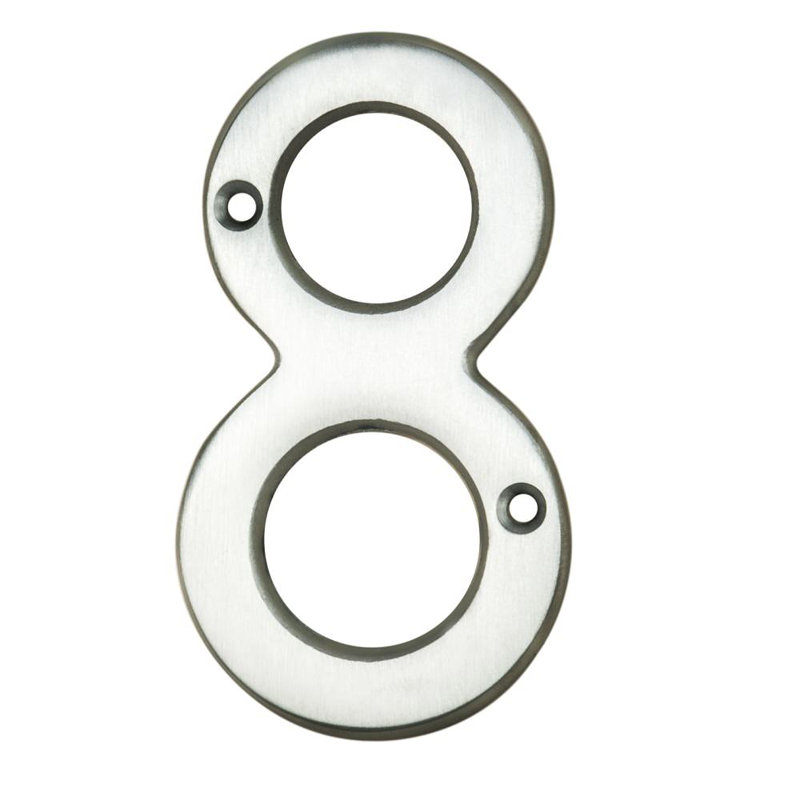 Sophronia 7.5cm H Brass Door Accessory, Satin Chrome