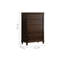 Commode d'appoint en bois massif Vintage