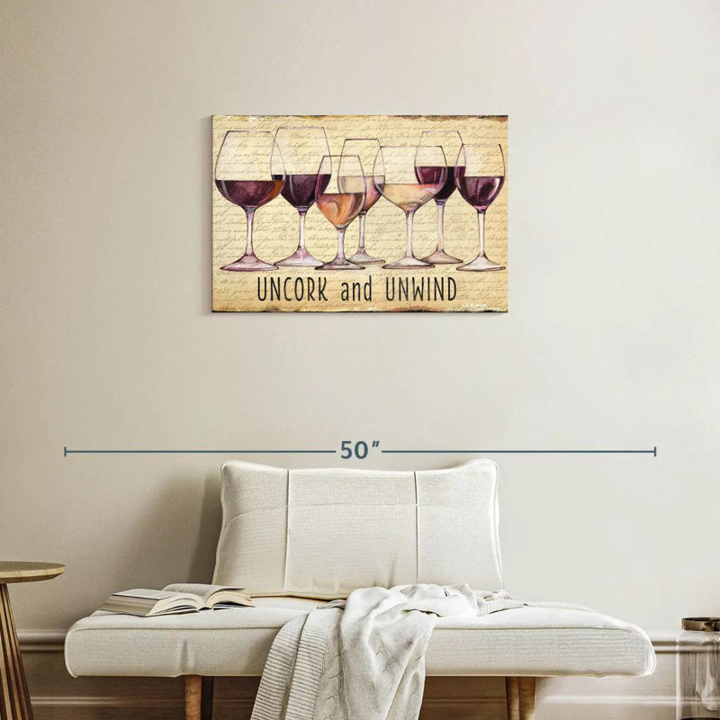 Tergel Wine Line I, H 20 po x l 30 po