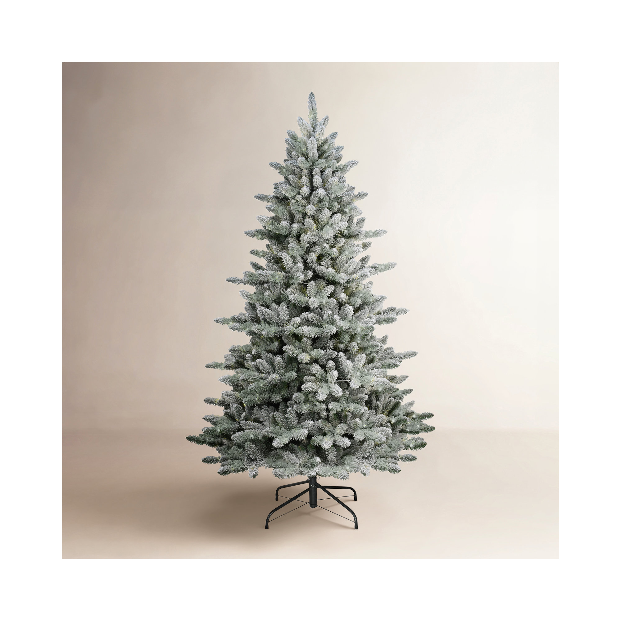 90' Artificial Pine Christmas Tree with Color & Clear Lights