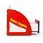 Table de chevet Kids Racing Car avec tablette de rangement ouverte, 1 tiroir, bande de protection arrondie-760415850-760415851