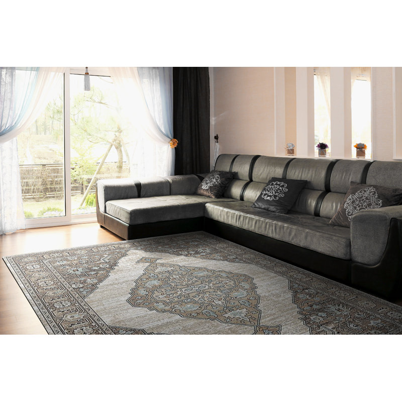 Jazz 6792-880 Beige / taupe, Rectangle 9 pi x 12 pi