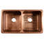 Grille de fond d'évier de cuisine brun antique 14 po x 11,75 po SinkSense Morgon